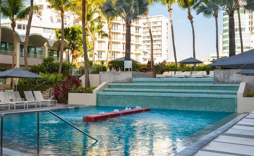 view of the pool