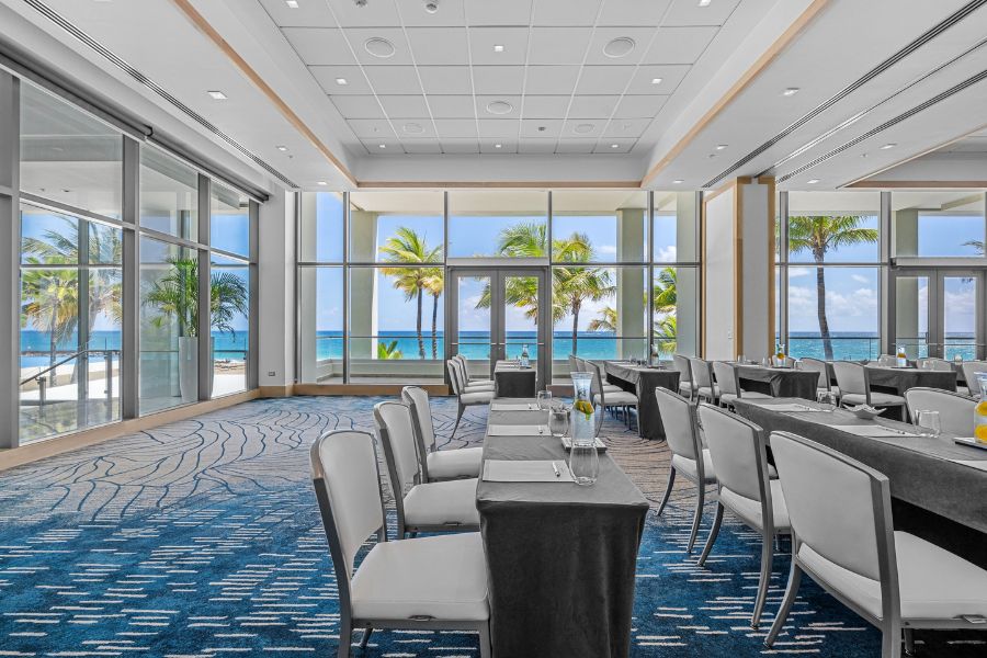 Meeting Room with Ocean View