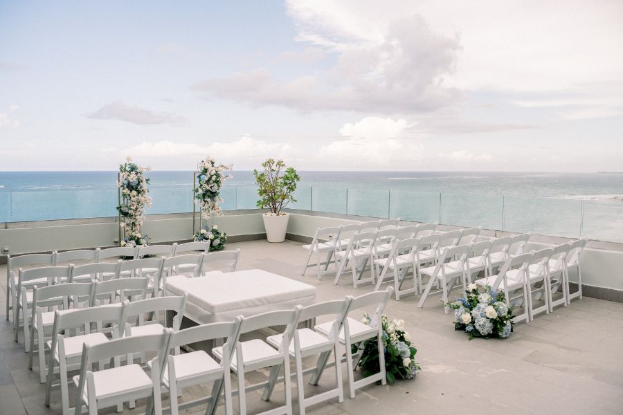 Mirador Rooftop Terrace Wedding Ceremony