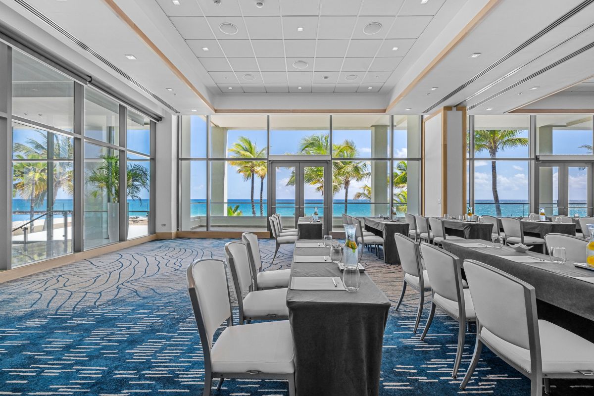 Meeting Room with Ocean View