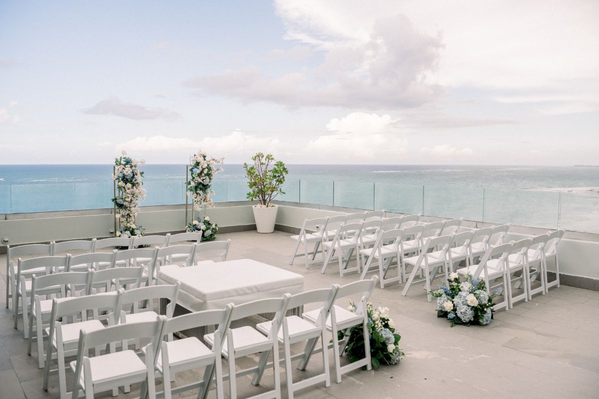 Mirador Rooftop Terrace Wedding Ceremony