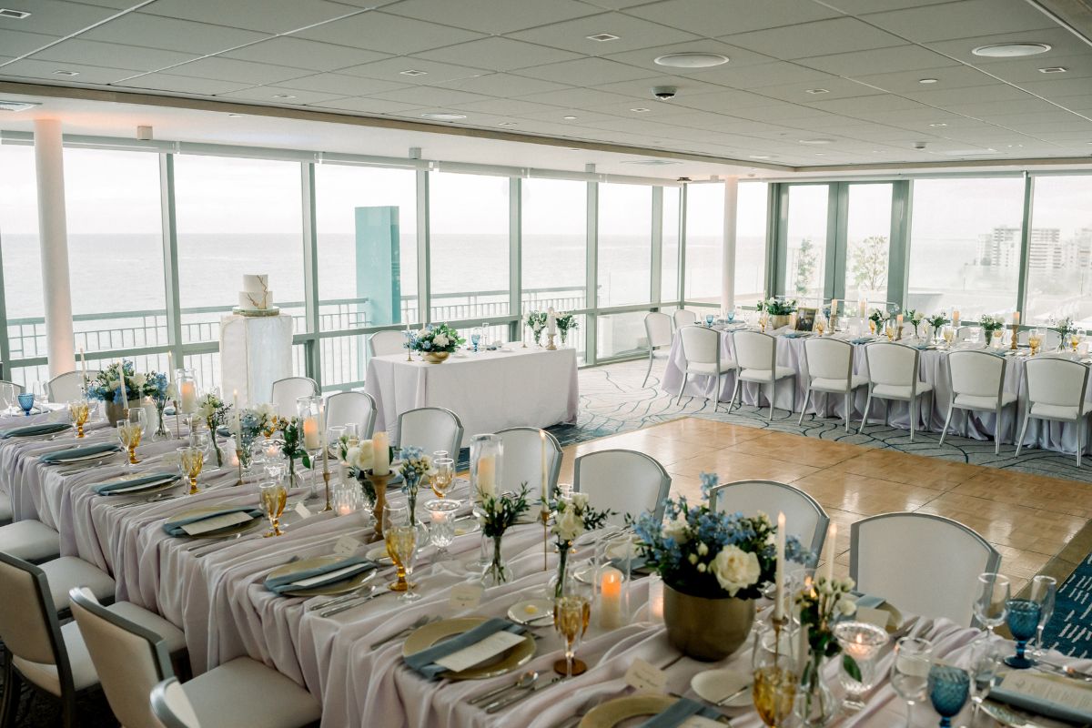 Mirador Wedding with ocean views