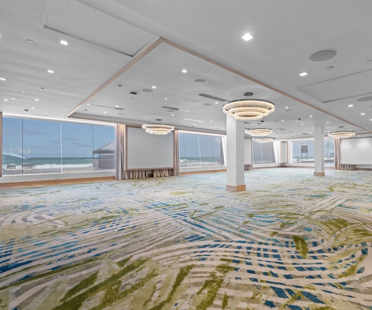 the venue and the view