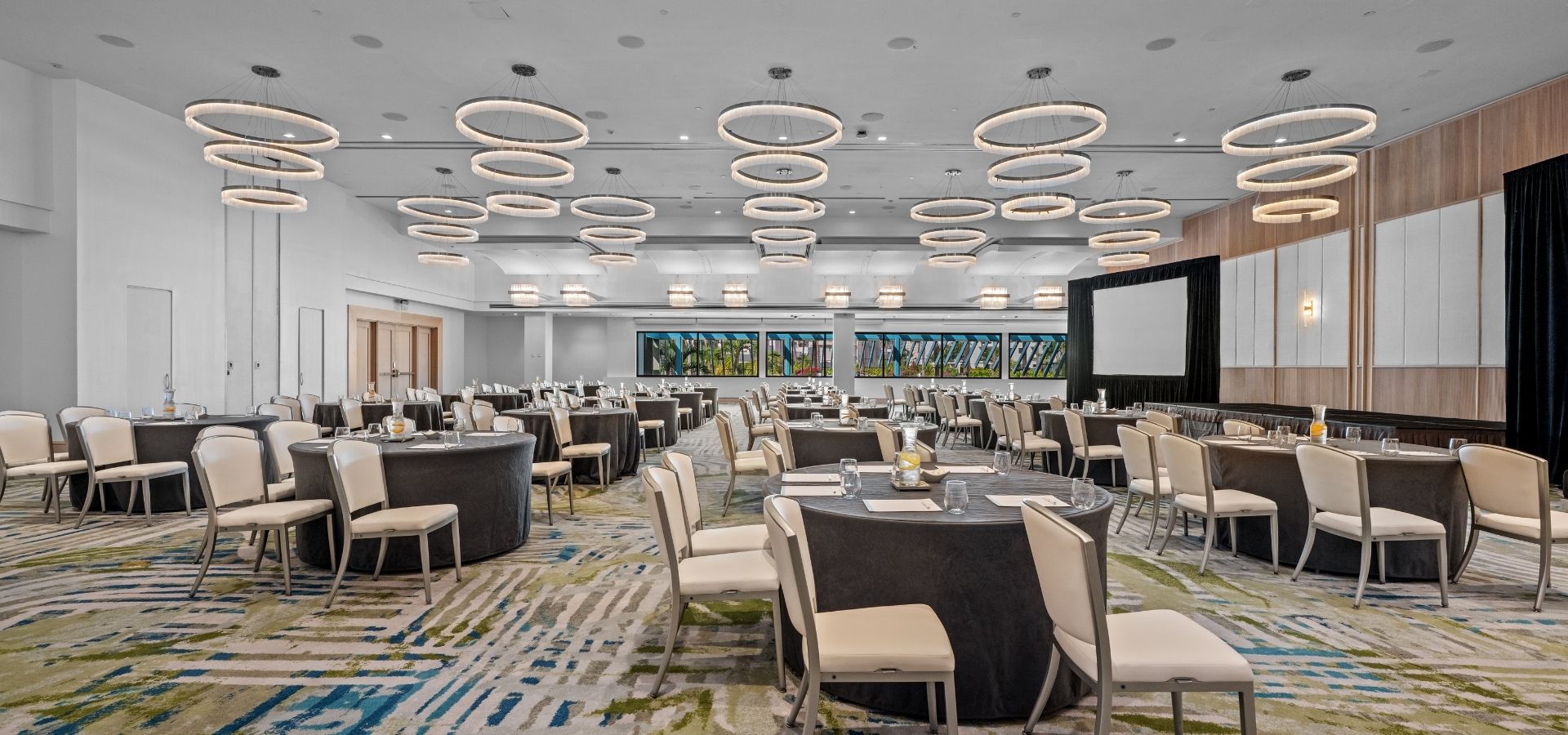 A large meeting venue