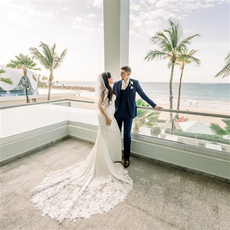 Wedding Venue inside of a conch shell with aisle seating