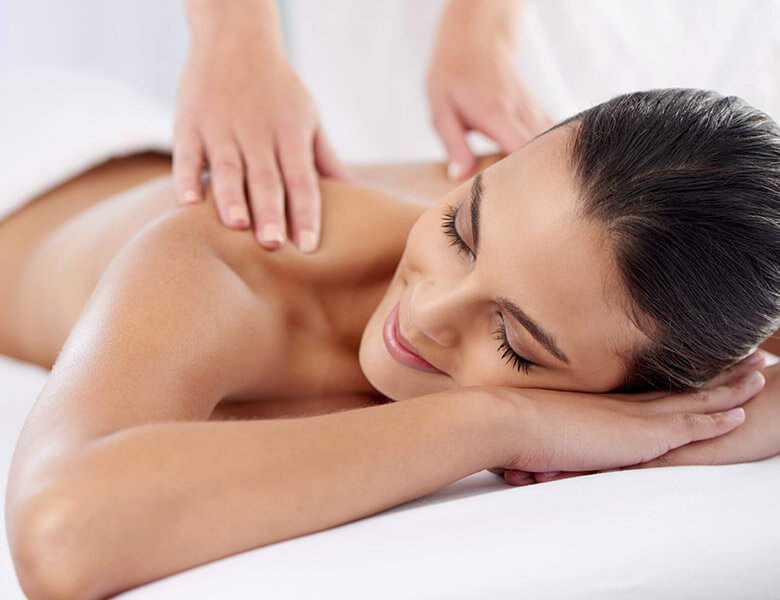 Back massage detail
