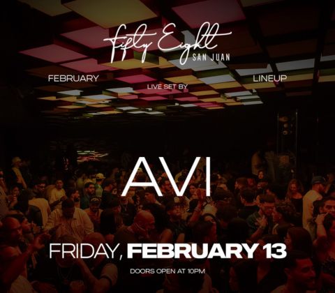 DJ AVI at Fifty-Eight