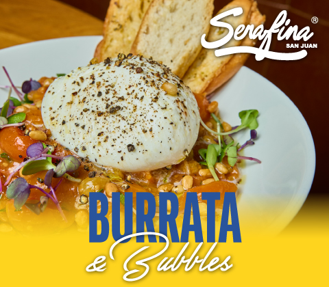 Burrata & Bubbles