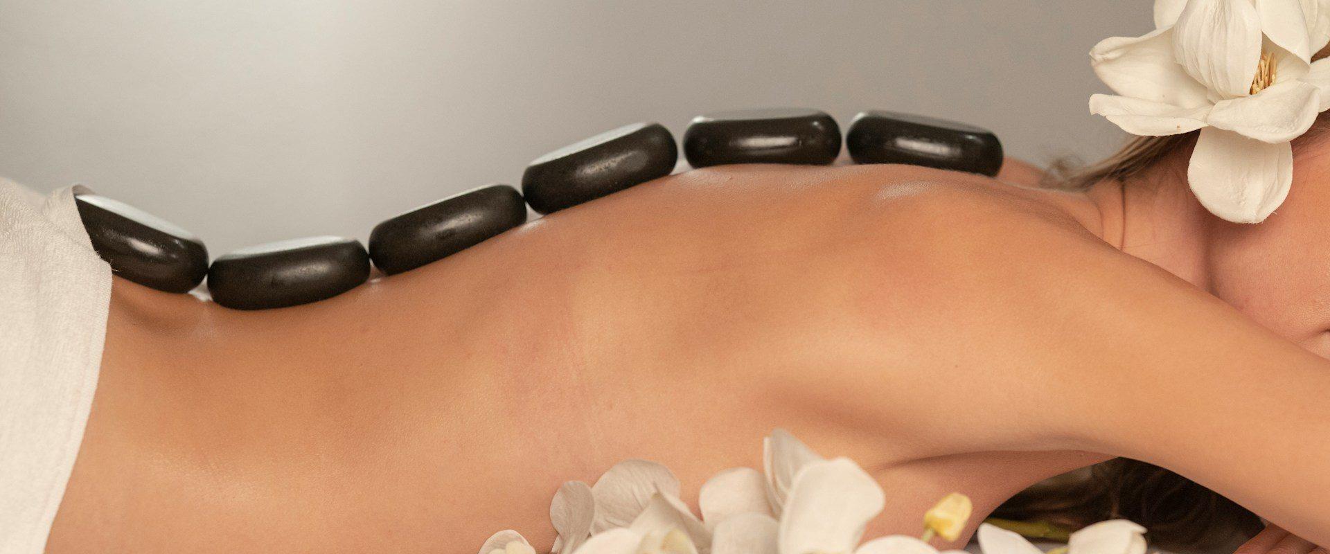 hot stone treatment