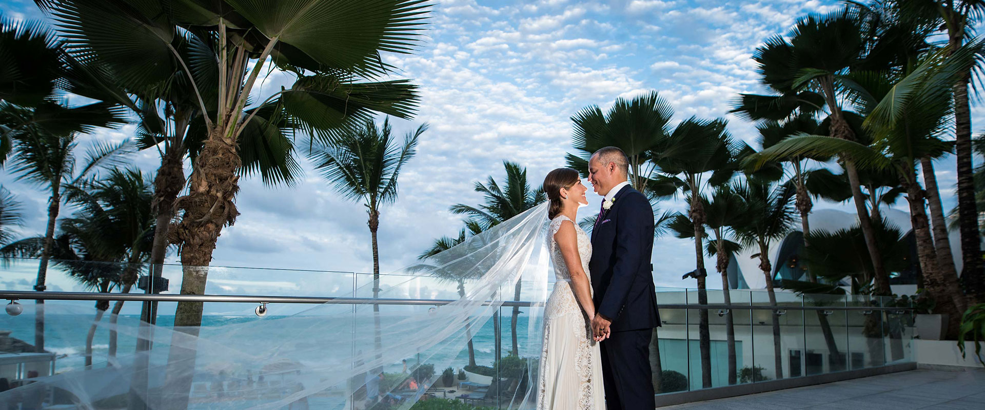Couple getting married