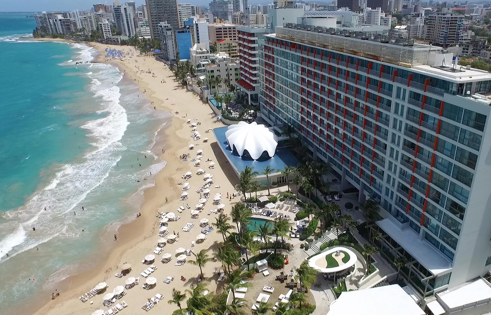 Hotel Beach in San Juan Puerto Rico